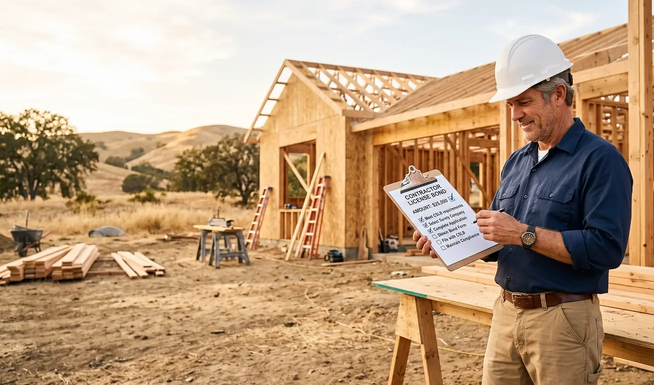 California Contractor Bond Requirements for New Licensees