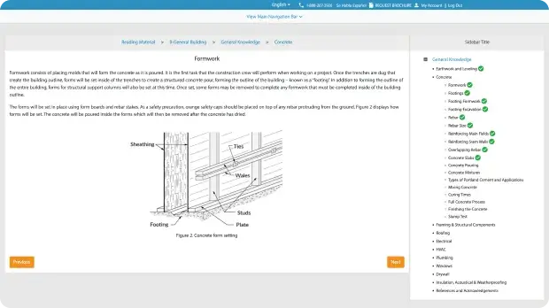Materiales de capacitación y configuración del aula