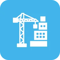 Icono para iniciar un negocio de construcción