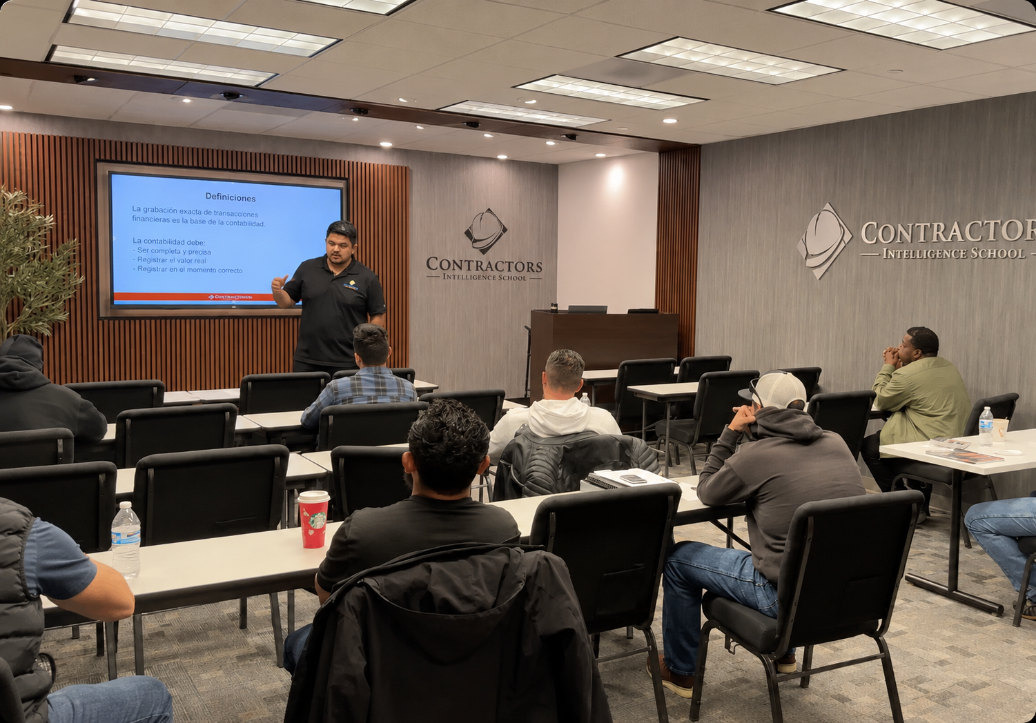 Clase presencial en español para la preparación del examen CSLB